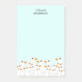 Gepersonaliseerde eenden post-it® notes (Voorkant)