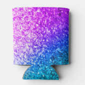 Gepersonaliseerde Eenhoorn Ombre Glitt Koozie kan  (Achterkant)