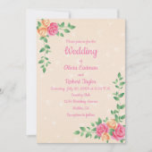 Gepersonaliseerde eenvoud is de beste rozen bruilo kaart (Voorkant)