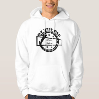 Gepersonaliseerde eenvoudige koele Logo|Mijn beste Hoodie