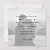 Gepersonaliseerde Eenvoudige Moderne Kaart van de  (Achterkant)