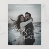 Gepersonaliseerde Eenvoudige Moderne Kaart van de (Voorkant)