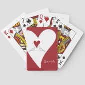 Gepersonaliseerde Eenvoudige Moderne Vogels in Lie Pokerkaarten (Achterkant)