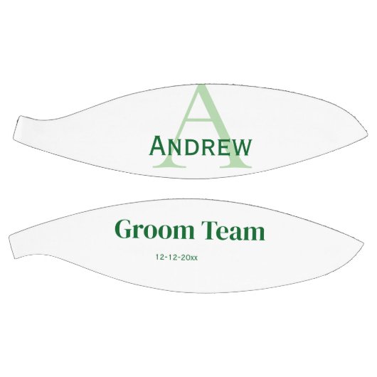 Gepersonaliseerde Eenvoudige Monogram Bruidegom Te Basketbal (Panelen)