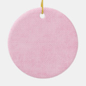 Gepersonaliseerde eerste balletoverweging keramisch ornament (Achterkant)