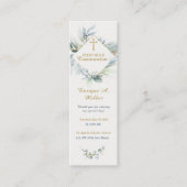 Gepersonaliseerde eerste-commune-gebeerde Kaart Mini Visitekaartje (Voorkant)