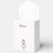 Gepersonaliseerde eerste communie dag meisje bedankdoosjes (Open)