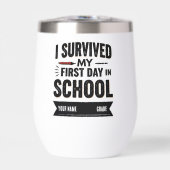 Gepersonaliseerde eerste dag van schoolkunst (Voorkant)