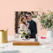 Gepersonaliseerde eerste dans lied bruiloft foto acryl bord (Huwelijk)