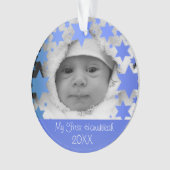 Gepersonaliseerde Eerste Hanukkah Ornament (voorkant)