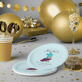 Gepersonaliseerde Eerste Heilige Communie Papieren Bordje