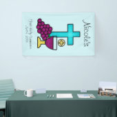 Gepersonaliseerde Eerste Heilige Communie Spandoek (Beurs)