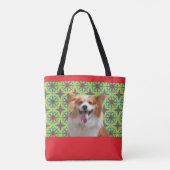 Gepersonaliseerde Eerste Huisdier Foto Geschenken  Tote Bag (Achterkant)