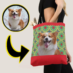 Gepersonaliseerde Eerste Huisdier Foto Geschenken  Tote Bag
