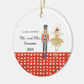 Gepersonaliseerde eerste kerst getrouwde Ornament  (Links)