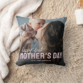 Gepersonaliseerde Eerste Moederdag Foto Kussen (Deken)