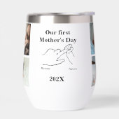 Gepersonaliseerde eerste Moederdag fotocollage (Links)