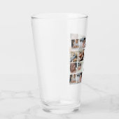 Gepersonaliseerde eerste Moederdag fotocollage Glas (Rechts)