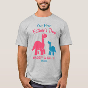 Gepersonaliseerde eerste Vaderdag  T-shirt