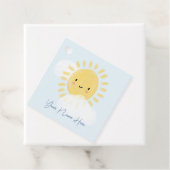 Gepersonaliseerde eerste verjaardag Baby shower zo Bedankjes Labels (In situ)