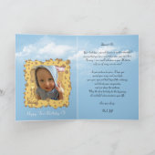 Gepersonaliseerde eerste verjaardag Giraffe Kaart (Binnen)