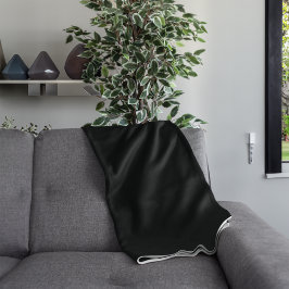 Gepersonaliseerde effen kleur fleece deken