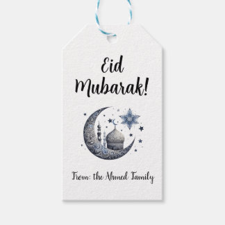 Gepersonaliseerde EID Mubarak cadeau Labels Cadeaulabel