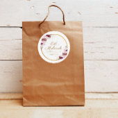 Gepersonaliseerde Eid Mubarak Roze Bloem Sticker