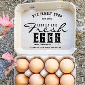  Gepersonaliseerde eierkartonstempel Rubberstempel