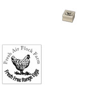 Gepersonaliseerde  eierstempel rubberstempel (Gestempeld)