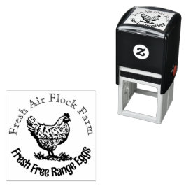 Gepersonaliseerde  eierstempel  zelfinktende stempel