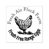 Gepersonaliseerde  eierstempel  zelfinktende stempel (Design)