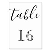 Gepersonaliseerde eigen elegante scriptuur kaart (Achterkant)