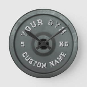 Gepersonaliseerde eigenaar van de sportschool Gr Ronde Klok