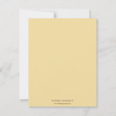 Gepersonaliseerde eikenboom bedankkaart voor koppe kaart (Achterkant)