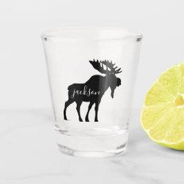 gepersonaliseerde eland shot glas