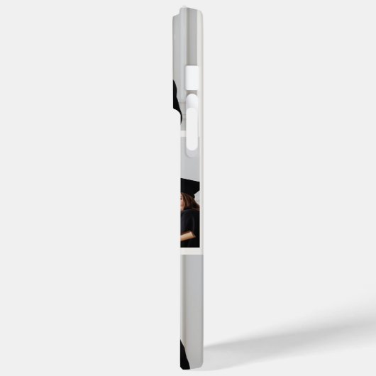 Gepersonaliseerde Elegant Afstuderen Script Fotoco Case-Mate iPhone Case (Achterkant / Links)