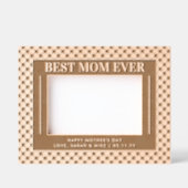 Gepersonaliseerde Elegant Beste Moeder Ooit Moeder Gegraveerde Lijstjes (Voorkant)