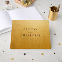 Gepersonaliseerde Elegant Chic Gold