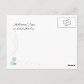 Gepersonaliseerde Elegant Dank u Briefkaart (Achterkant)