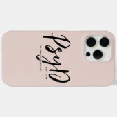 Gepersonaliseerde Elegant PsyD Doctor in de Psycho Case-Mate iPhone Case (Achterkant (horizontaal))