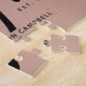 Gepersonaliseerde Elegant PsyD Doctor in de Psycho Legpuzzel (Zijkant)