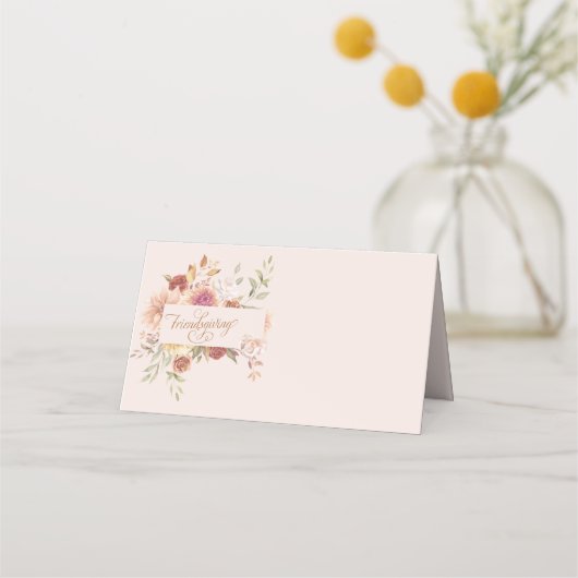 Gepersonaliseerde Elegant Vriendschapsgeschenk Ond Plaatskaartje (Voorkant)