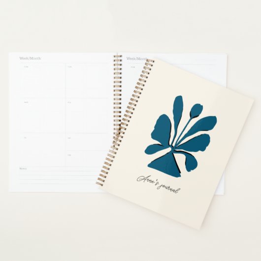 Gepersonaliseerde Elegante Bloom Planner (Display)