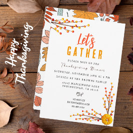 Gepersonaliseerde Elegante Botanische Natuur Thank Kaart