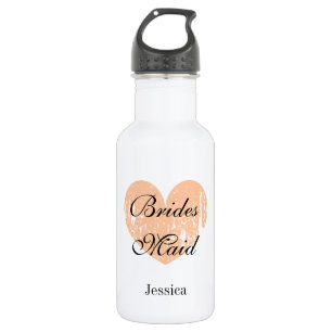 Gepersonaliseerde elegante bruiloft gunst waterfle waterfles