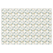 Gepersonaliseerde Elegante Ei Bloemen Pasen Tafelkleed (Voorkant (Horizontaal))