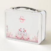 Gepersonaliseerde Elegante Floral minimalistische  (Achterkant)