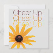 Gepersonaliseerde Elegante Geel Bloem Bruin Opvrol (Voorkant)