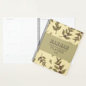 Gepersonaliseerde elegante klassieke en rustieke g planner (Display)